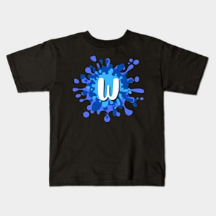 Letter W Kids T-Shirt